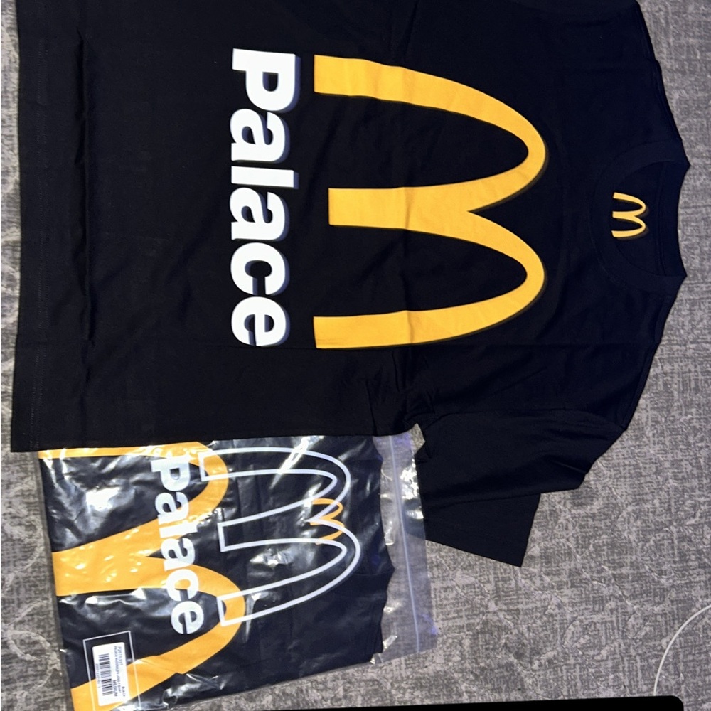 Palace Black and Yellow Kids T-Shirt